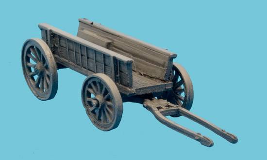 British Four Wheeled Ammon Wagon Early